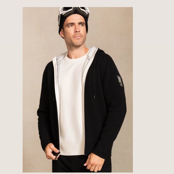 Shaun Reversible Zip-Up Hoodie from NakedCashmere - Picture 4 of 16